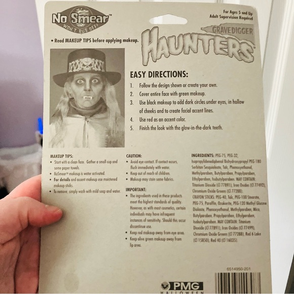 Halloween Grave Digger Frankenstein Makeup Set - Picture 2 of 2